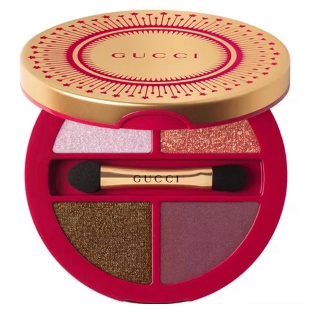 Gucci Eyeshadow Palette -Limited Edition-Gold, Pink, and Brown